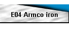 E04 Armco iron